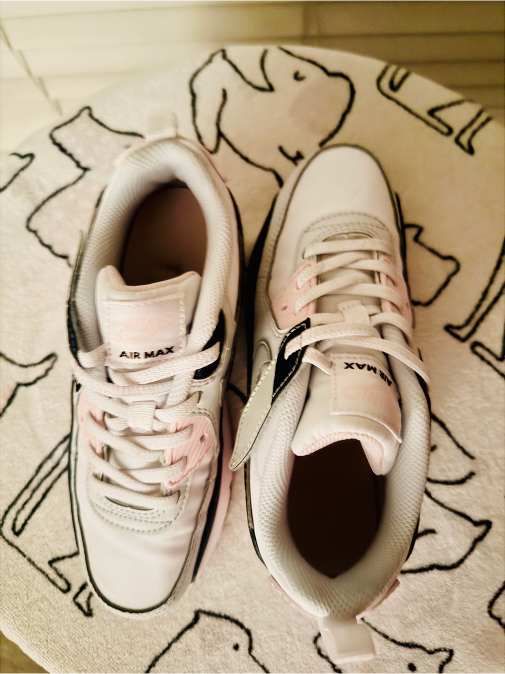 Nike Air Max 90 Girls' Grade School Sz1 - Picture 9 of 9